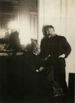 Auguste Renoir et Stephane Mallarme 1895